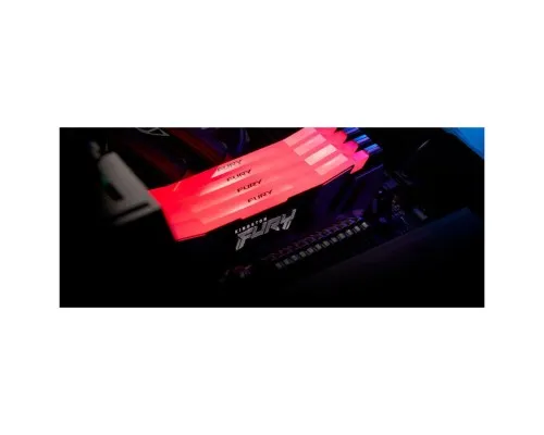 Модуль памяті для компютера DDR5 16GB 6000 MHz Renegade RGB Kingston Fury (ex.HyperX) (KF560C32RSA-16)