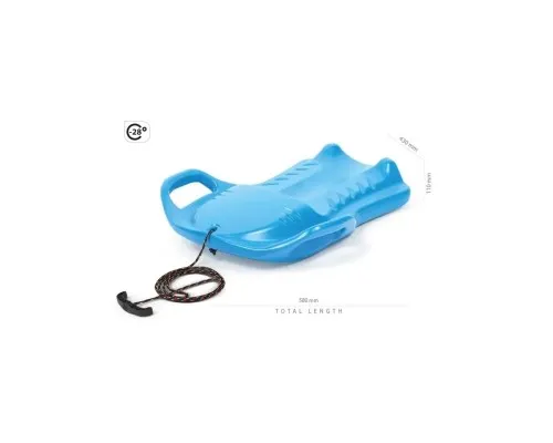 Санки Prosperplast слайдер Sporty, синий (5905197379708)