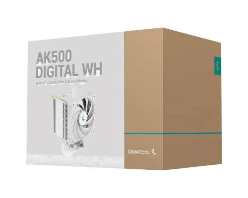 Кулер до процесора Deepcool AK500 Digital WH (AK500 Digital WHITE)