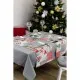 Скатертина Прованс Merry Christmas сіра 180x132 см (4823093451568)