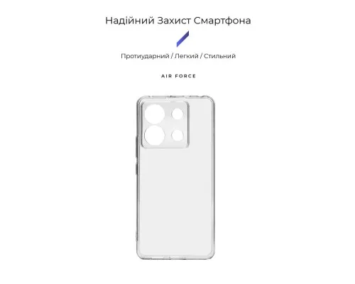 Чехол для мобильного телефона Armorstandart Air Series Xiaomi Redmi Note 13 Pro 5G Camera cover Transparent (ARM71835)