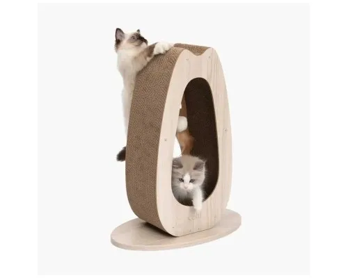 Дряпка (кігтеточка) для котів Catit Pixi з іграшкою висока 45x23.5x56 см (22517425114)