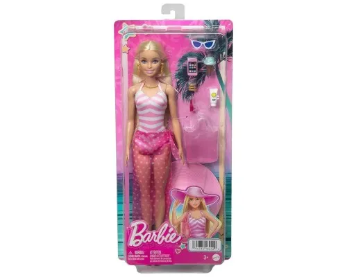 Лялька Barbie Пляжна прогулянка (HPL73)