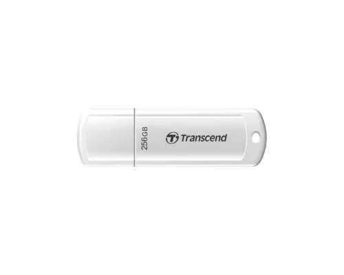 USB флеш накопичувач Transcend 256GB JetFlash 730 White USB 3.1 (TS256GJF730)