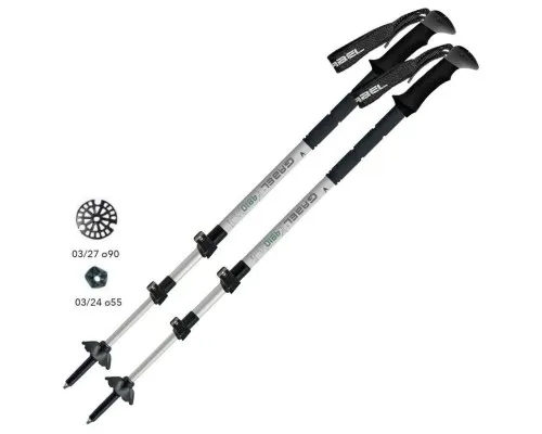 Треккинговые палки Gabel Mont Blanc Tour Lite moss (034.0033)