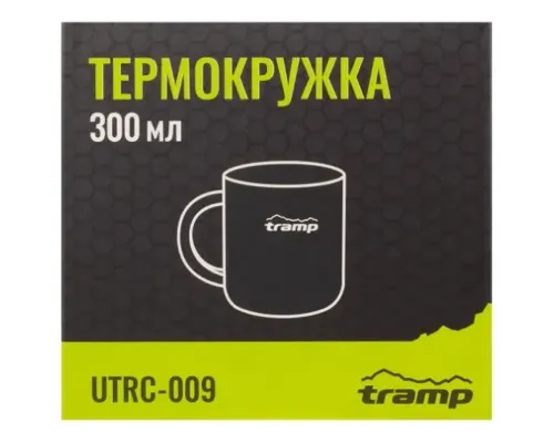 Чашка туристична Tramp 300 мл Black (UTRC-009-black)