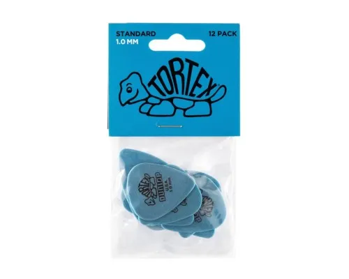 Медіатор Jim Dunlop Tortex Standard Pick 1.0mm 12 шт. (418P1.0)