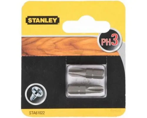 Набор бит Stanley Ph3, 25мм, 2шт. (STA61022)