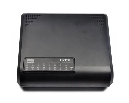 Комутатор мережевий Netis ST3116P