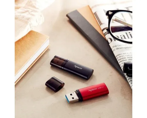 USB флеш накопичувач Apacer 16GB AH25B Red USB 3.1 Gen1 (AP16GAH25BR-1)