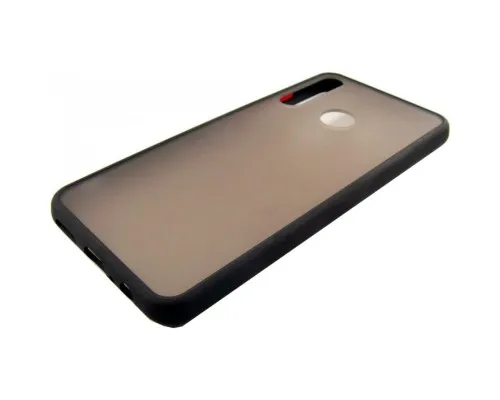 Чохол до мобільного телефона Dengos Matt Huawei Y6P, black (DG-TPU-MATT-54) (DG-TPU-MATT-54)