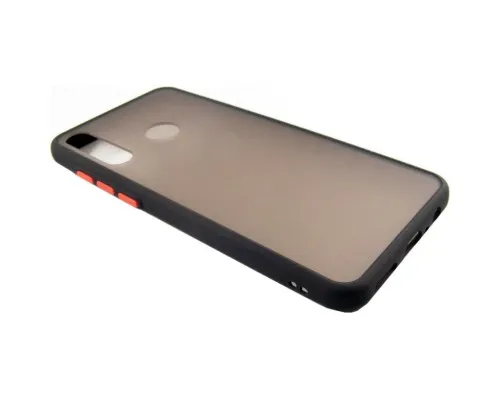 Чохол до мобільного телефона Dengos Matt Huawei Y6P, black (DG-TPU-MATT-54) (DG-TPU-MATT-54)
