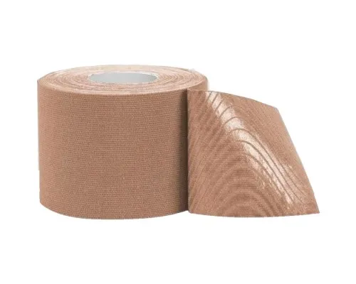 Кинезио тейп OPROtec Kinesiology Tape Beige 5cм х 5м (TEC57544)