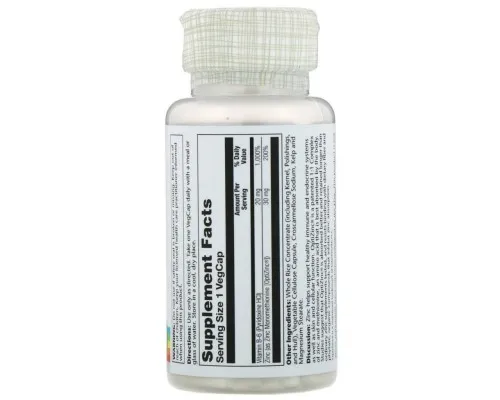 Минералы Solaray ОптиЦинк, 30 мг, 60 растительных капсул (SOR04707)