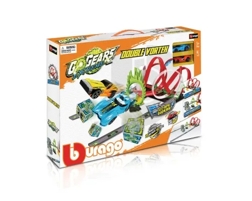 Автотрек Bburago GoGears Extreme Двойной вихрь (18-30532)