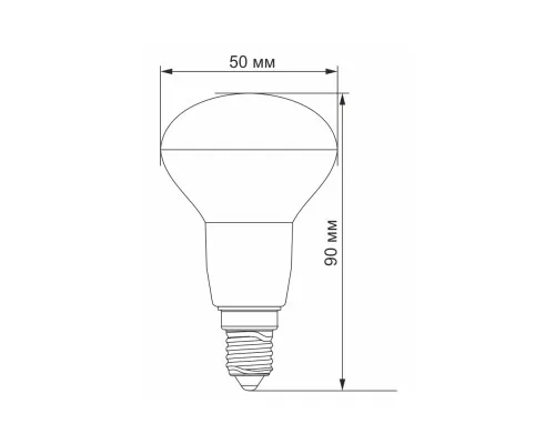 Лампочка TITANUM LED R50e 6W E14 4100K (VL-R50e-06144)