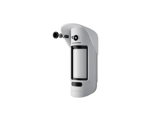 Датчик руху Ajax MotionCam Outdoor (PhOD) біла