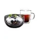 Комплект посуду Ardesto набір для сніданку 270 мл чашка + 500 мл піала (AR2650BG)