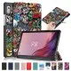 Чохол до планшета BeCover Smart Case Lenovo Tab M9 TB-310 9 Graffiti (709230)