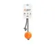 Іграшка для собак Liker Cord Мячик з мотузкою 7 см (6296)