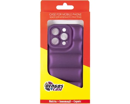 Чохол до мобільного телефона Dengos Soft iPhone 14 Pro (purple) (DG-TPU-SOFT-43)