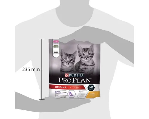 Сухой корм для кошек Purina Pro Plan Original Kitten с курицей 400 г (7613036545099)