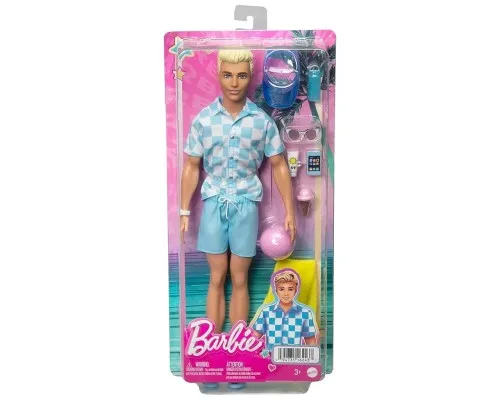 Кукла Barbie Пляжная прогулка (HPL74)