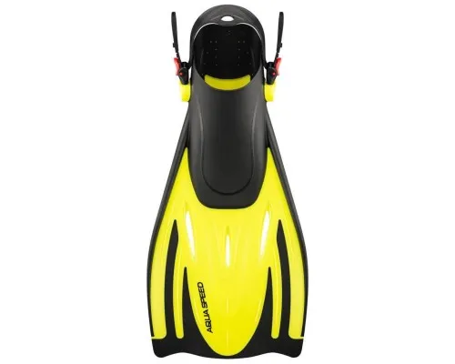 Ласти Aqua Speed Wombat Kid 528-18-1 чорний, жовтий 27-31 (5908217630339)