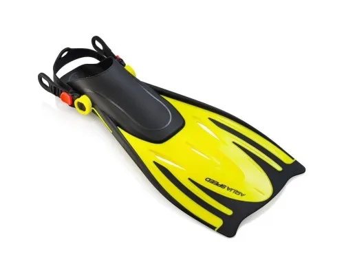 Ласти Aqua Speed Wombat Kid 528-18-1 чорний, жовтий 27-31 (5908217630339)