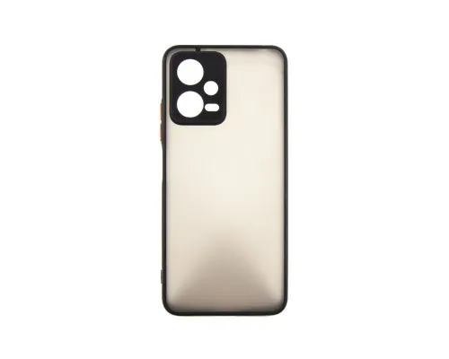 Чохол до мобільного телефона Dengos Kit for Xiaomi Redmi Note 12 5g case + glass (Black) (DG-KM-28)