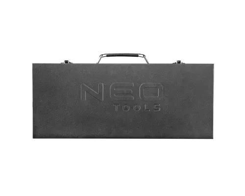 Набір головок Neo Tools 25шт, 1/2", CrV, металевий кейс (10-036)