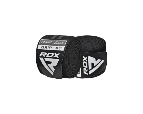 Бинт для спорту RDX на коліна KR11 GYM Knee Wrap Black/Grey (WAH-KR11BG)
