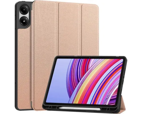 Чехол для планшета BeCover Flexible TPU Mate Xiaomi Poco Pad 12.1" Rose Gold (711587)