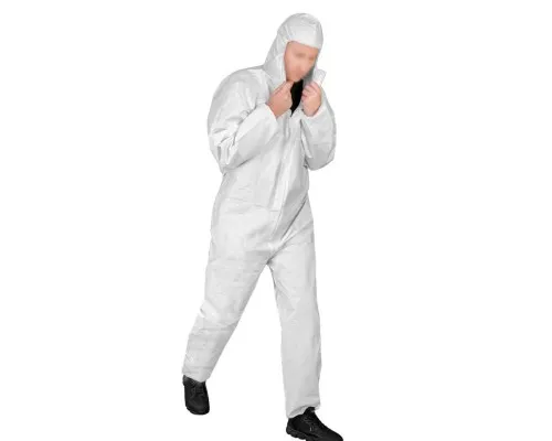 Костюм робочий Neo Tools захисний, матеріал поліпропілен, щільність 65 г/м2, XL, білий (81-851-XL)