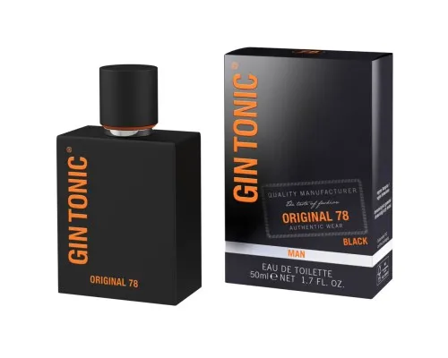 Туалетна вода Gin Tonic Original 78 Black 50 мл (4051395582165)