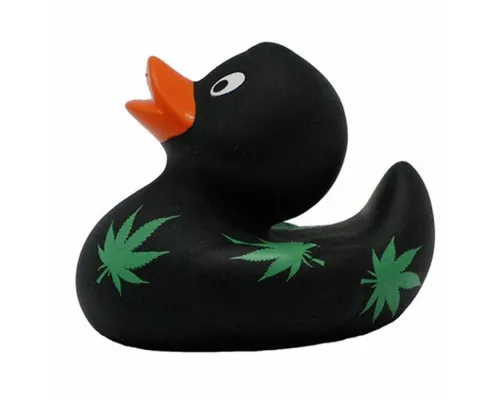 Іграшка для ванної Funny Ducks Марихуана утка (L1051)