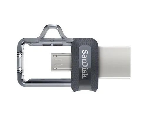 USB флеш накопитель SanDisk 64GB Ultra Dual Black USB 3.0 OTG (SDDD3-064G-G46)