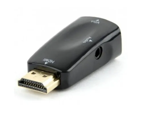 Переходник HDMI в VGA и стерео-аудио Cablexpert (AB-HDMI-VGA-02)