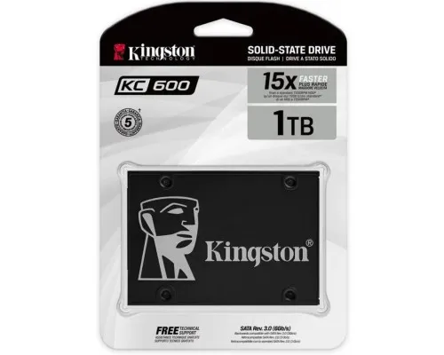 Накопичувач SSD 2.5 1TB Kingston (SKC600/1024G)