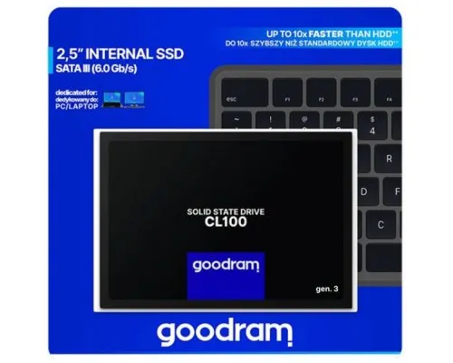 Накопичувач SSD 2.5 240GB Goodram (SSDPR-CL100-240-G3)