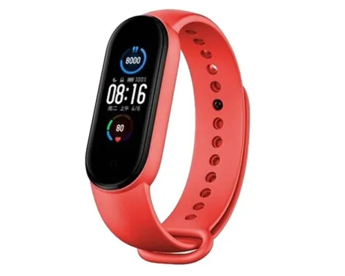 Ремінець до фітнес браслета Armorstandart Superhero Edition для Xiaomi Mi Band 5 Spider Man Red (ARM57066)