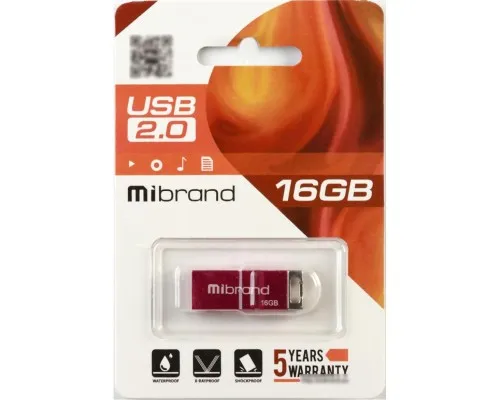 USB флеш накопитель Mibrand 16GB Сhameleon Pink USB 2.0 (MI2.0/CH16U6P)