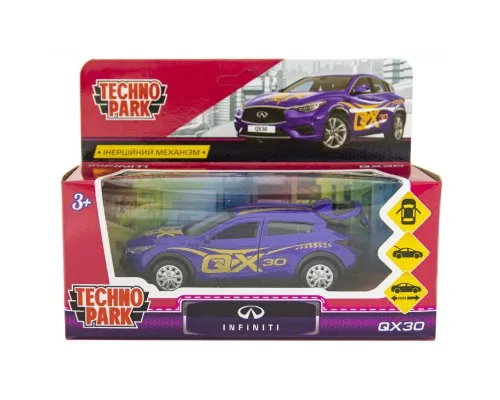 Машина Технопарк GlamCar Infiniti QX30 (QX30-12GRL-PUR)