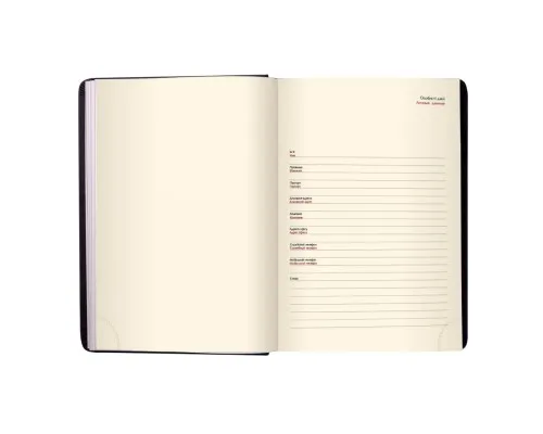 Тижневик Buromax недатований Touch Me А5 з шт. шкіри на 288 сторінок Фіолетов (BM.2028-07)