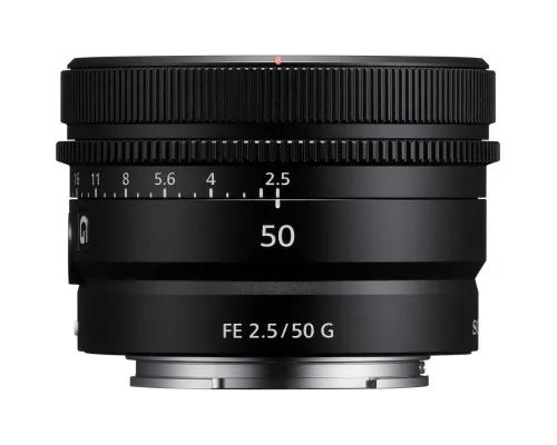 Объектив Sony 50mm, f/2.5 G для камер NEX (SEL50F25G.SYX)