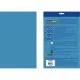 Папір Buromax А4, 80g, INTENSIVE blue, 20sh, EUROMAX (BM.2721320E-02)