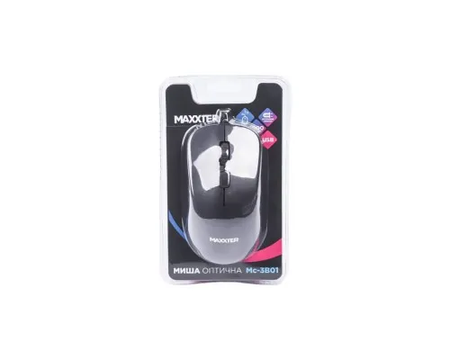 Мишка Maxxter Mc-3B01 USB Black (Mc-3B01)
