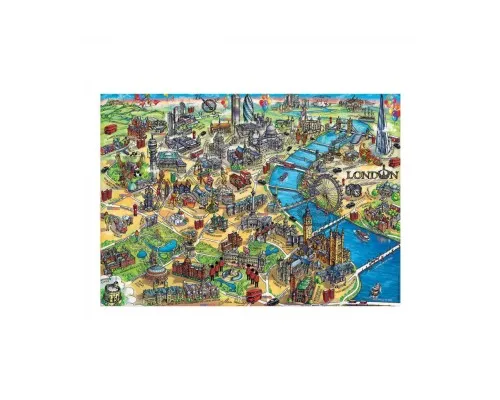 Пазл Educa Карта Лондона 500 елементов (6336989)