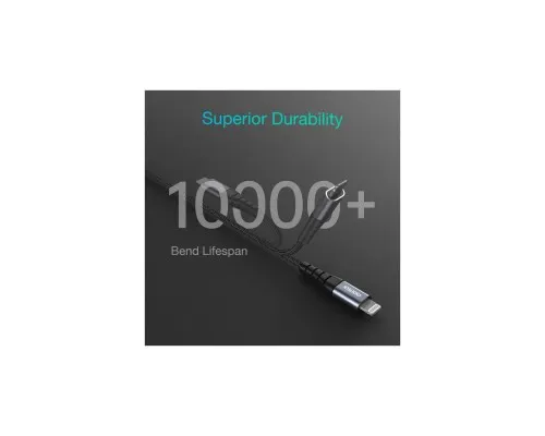 Дата кабель USB-C to Lightning 2.0m MFI Choetech (IP0041-BK)