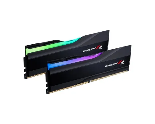 Модуль памяті для компютера DDR5 32GB (2x16GB) 6400 Trident Z5 RGB Black G.Skill (F5-6400J3239G16GX2-TZ5RK)